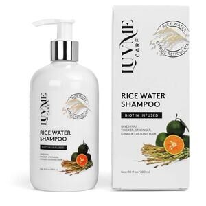 Rice Water Hair Growth Shampoo Biotin – Thinning Hair Loss Treatment All Hair